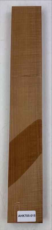 Hals Ahorn, kanadisch, geflammt "Caramel" 747x110x28mm - Einzelstück #015